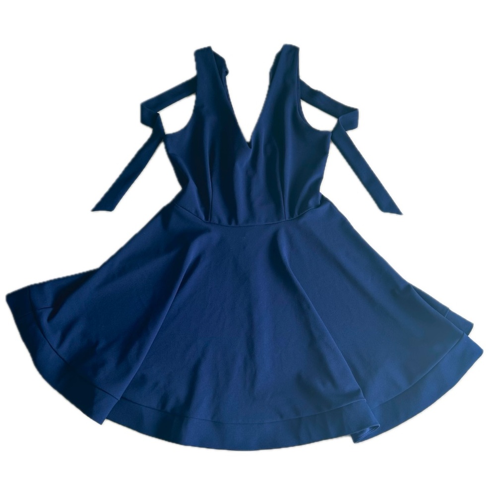 Elegant Navy Blue Dress